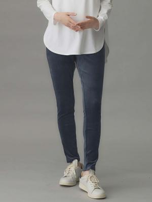 ストレッチベロアお腹あったかレギンス fairy（フェアリー）マタニティ・産後 【出産後も長く使える】10441