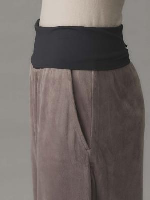 マタニティ パンツ|ストレッチベロアワイドパンツ・ルームウェア  fairy（フェアリー）マタニティ・産後 【出産後も長く使える】