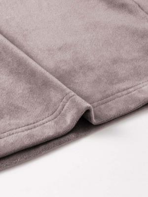 マタニティ パジャマ・ルームウェア|ストレッチベロア便利な2WAYワンピース fairy（フェアリー） パジャマ マタニティ・産後 【出産後も長く使える】