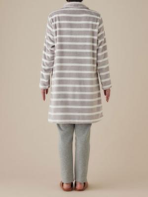 マタニティ パジャマ・ルームウェア|ふんわりあたたかサイドスリットトップス＋裏起毛パンツ fairy（フェアリー） マタニティ・産後 【出産後も長く使える】