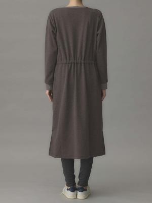 マタニティ パジャマ・ルームウェア|あったか裏シャギーブラウジングワンピース パジャマ  fairy（フェアリー）マタニティ・産後 【出産後も長く使える】