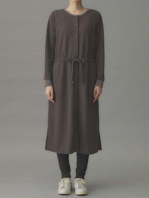 マタニティ パジャマ・ルームウェア|あったか裏シャギーブラウジングワンピース パジャマ  fairy（フェアリー）マタニティ・産後 【出産後も長く使える】