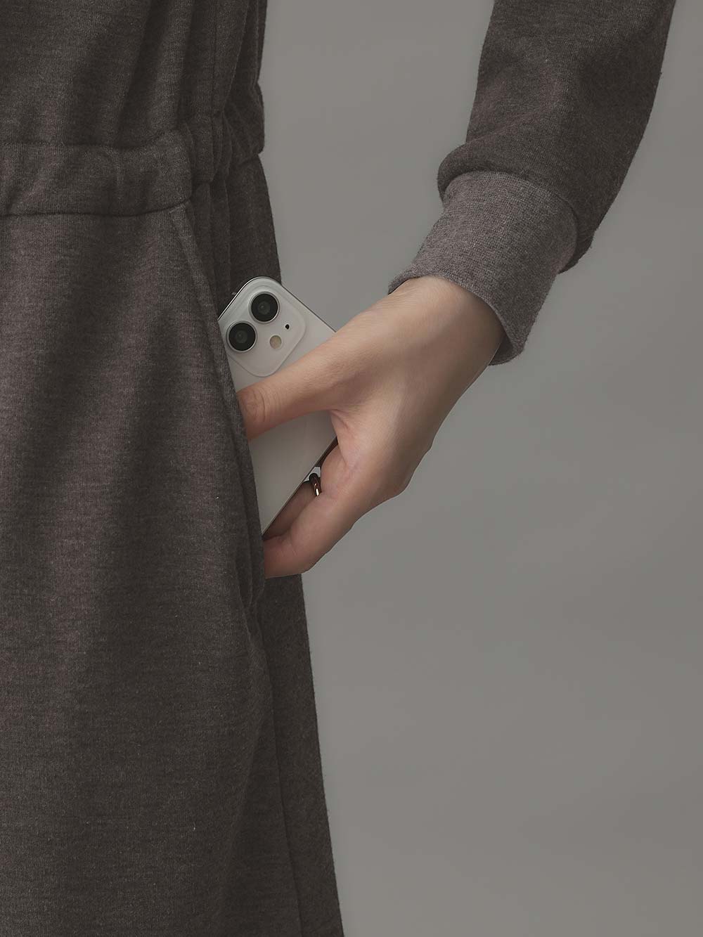 マタニティ パジャマ・ルームウェア|あったか裏シャギーブラウジングワンピース パジャマ  fairy（フェアリー）マタニティ・産後 【出産後も長く使える】