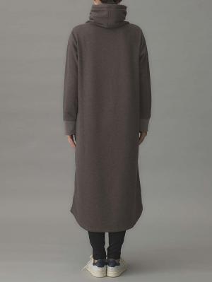 マタニティ ワンピース|あったか裏シャギーらくちんワンピース fairy（フェアリー）マタニティ・産後 【出産後も長く使える】