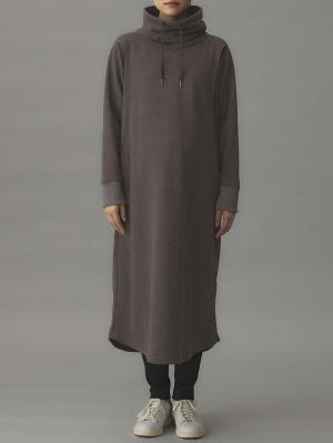 マタニティ ワンピース|あったか裏シャギーらくちんワンピース fairy（フェアリー）マタニティ・産後 【出産後も長く使える】