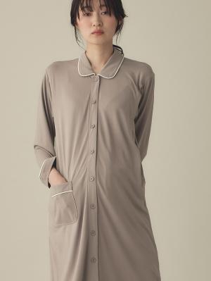 マタニティ パジャマ・ルームウェア|とろみらくちんパジャマ(サイドスリット開き) マタニティ・産後 【出産後も長く使える】|モカ