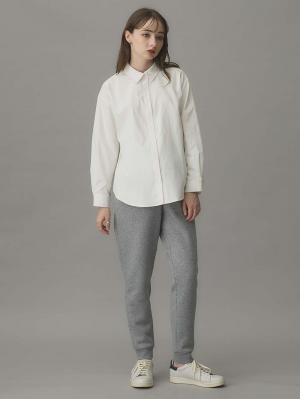 マタニティ パンツ|裏起毛ゆったりジョガーパンツ  fairy（フェアリー） マタニティ・産後 【出産後も長く使える】|杢グレー