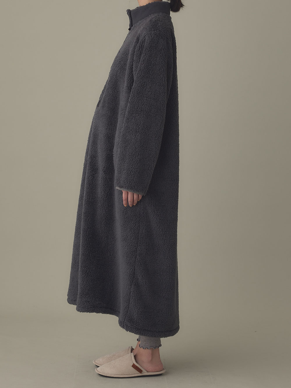 マタニティ パジャマ・ルームウェア|毛布みたいにあたたかいリラックスルームウェアワンピース マタニティ・授乳服【出産後も長く使える】