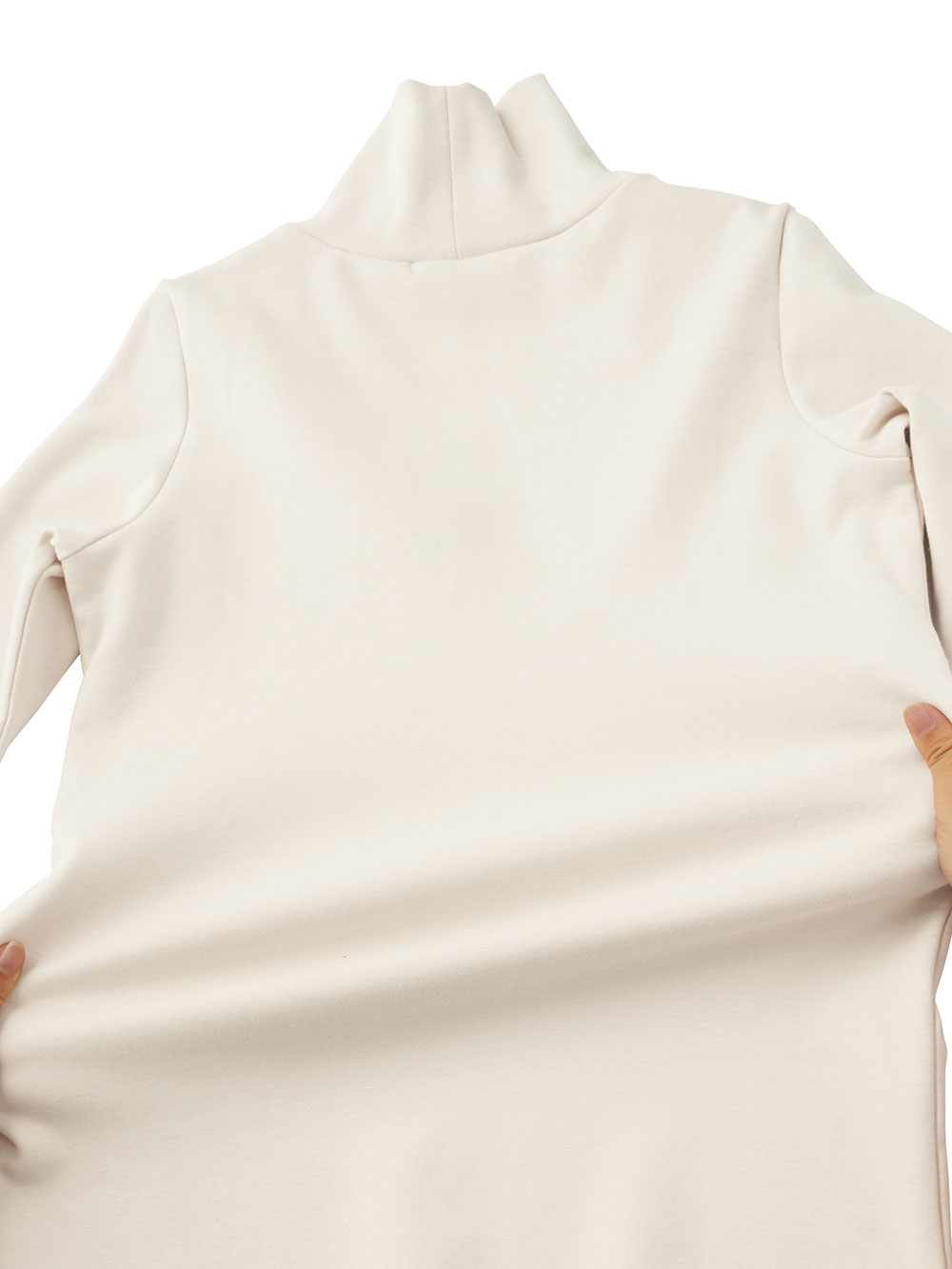 マタニティ トップス|綿混フライスタートル　マタニティ・授乳服【出産後も長く使える】