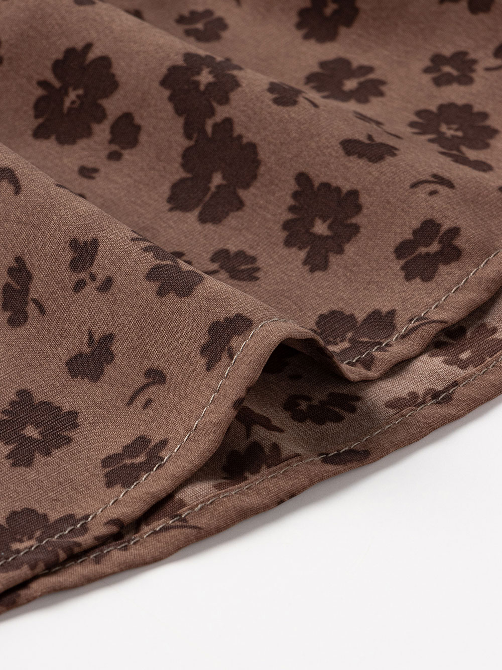 マタニティ ワンピース|裾ティアードワンピース（花柄・無地）　マタニティ・授乳服【出産後も長く使える】