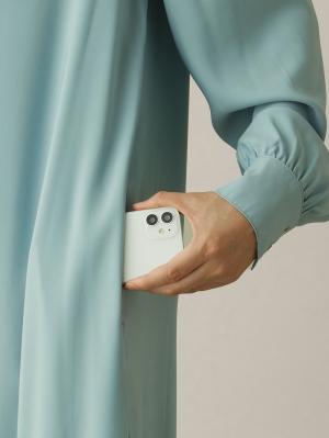 マタニティ ワンピース|前後２WAYボウタイティアードワンピース　マタニティ・授乳服【出産後も長く使える】