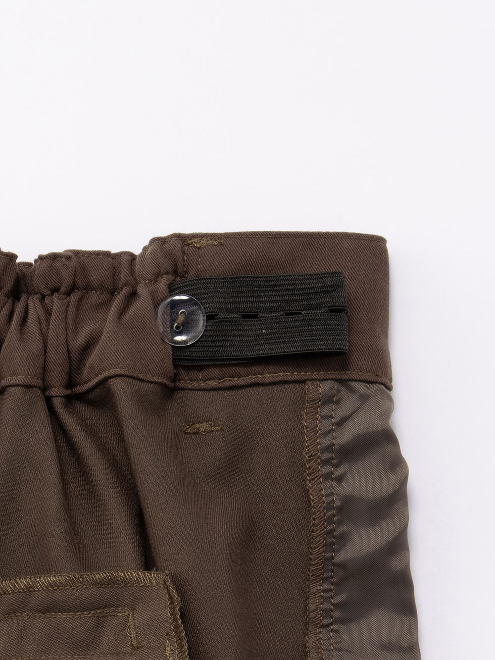 マタニティ パンツ|バックギャザーフレアパンツ マタニティ・産後【出産後も長く使える】