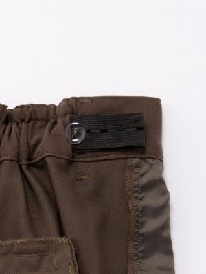 マタニティ パンツ|バックギャザーフレアパンツ マタニティ・産後【出産後も長く使える】