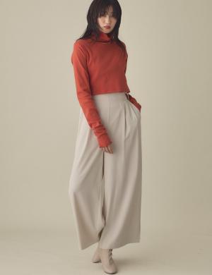 マタニティ パンツ|サスペンダー付きワイドパンツ　マタニティ・産後【出産後も長く使える】|オフ