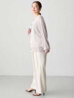 マタニティ パンツ|サスペンダー付きワイドパンツ　マタニティ・産後【出産後も長く使える】|オフ