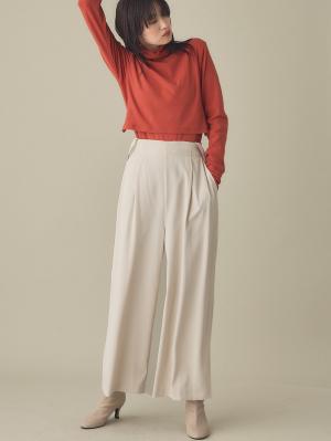 マタニティ パンツ|サスペンダー付きワイドパンツ　マタニティ・産後【出産後も長く使える】|オフ