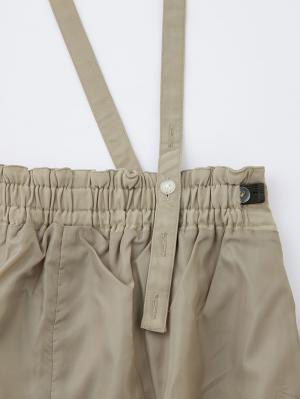 マタニティ パンツ|サスペンダー付きワイドパンツ　マタニティ・産後【出産後も長く使える】