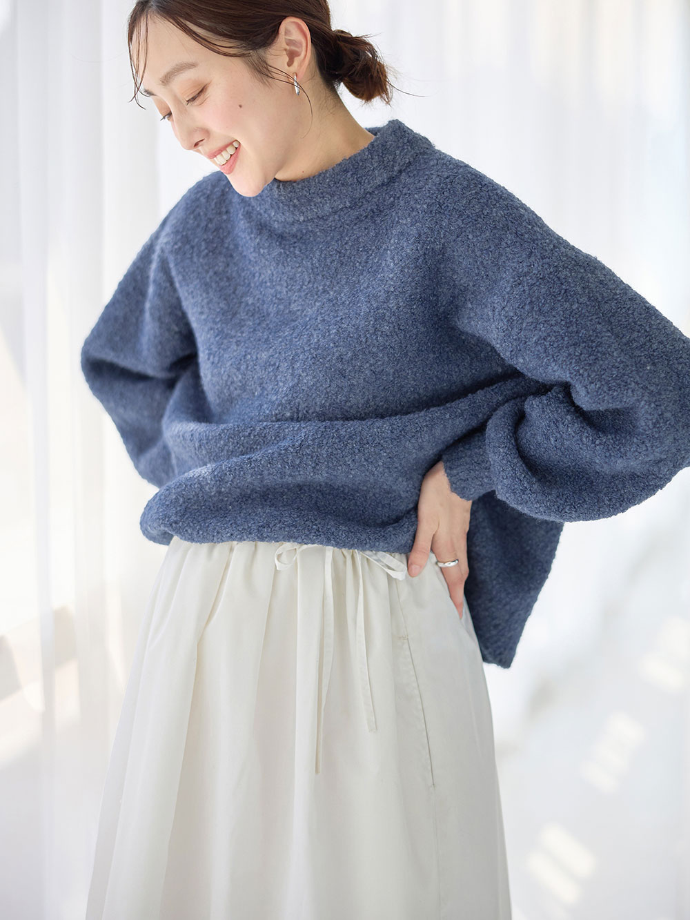 マタニティ スカート|ギャザースカート　マタニティ・産後【出産後も長く使える】|オフ