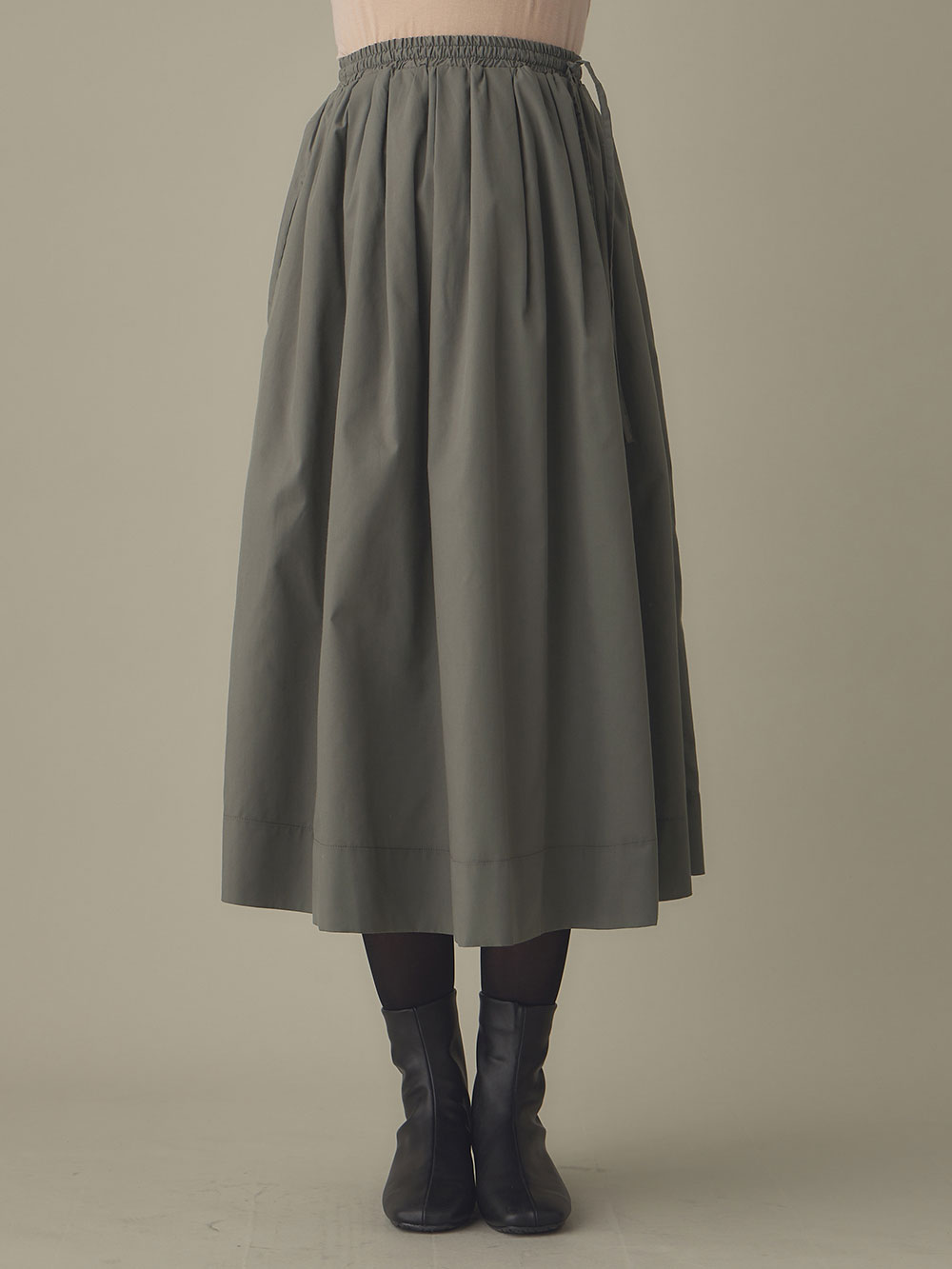 マタニティ スカート|ギャザースカート　マタニティ・産後【出産後も長く使える】