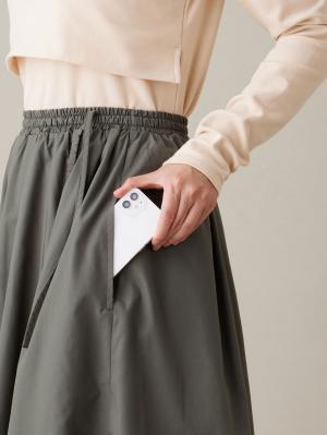 マタニティ スカート|ギャザースカート　マタニティ・産後【出産後も長く使える】