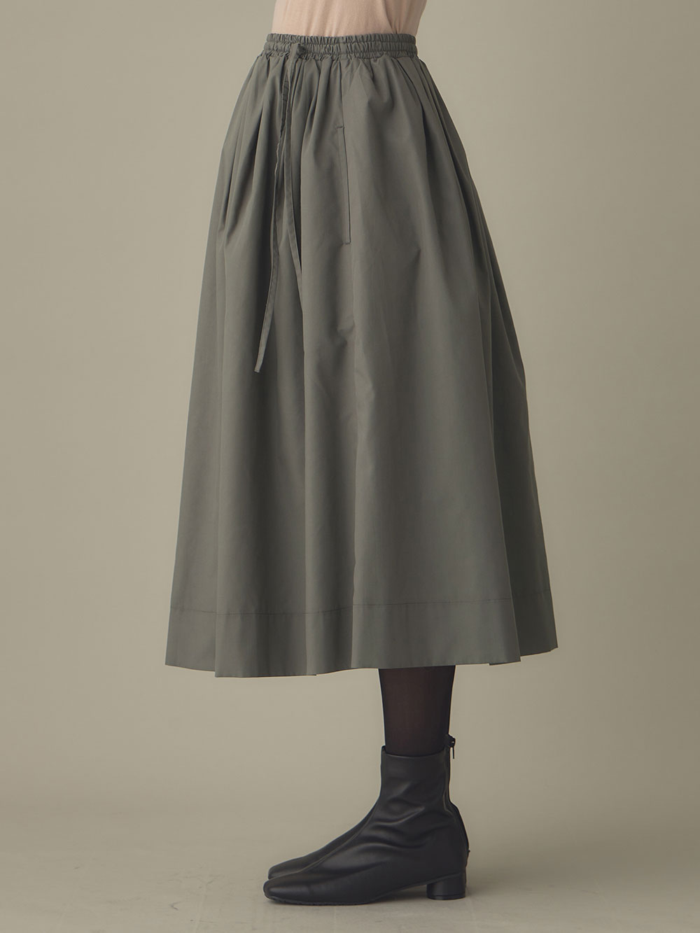 マタニティ スカート|ギャザースカート　マタニティ・産後【出産後も長く使える】