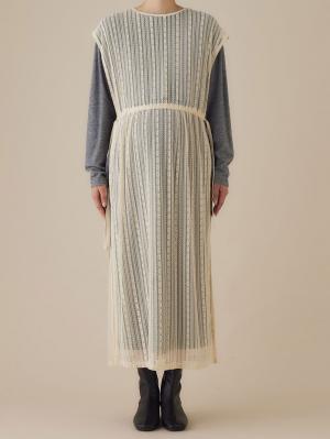 マタニティ ワンピース|レースワンピース×ニットソーワンピースセット　マタニティ・授乳服【出産後も長く使える】