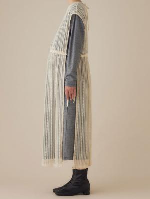 マタニティ ワンピース|レースワンピース×ニットソーワンピースセット　マタニティ・授乳服【出産後も長く使える】