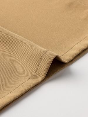 マタニティ ワンピース|羽織りにもなるフラップポケットワンピース　マタニティ・授乳服【出産後も長く使える】