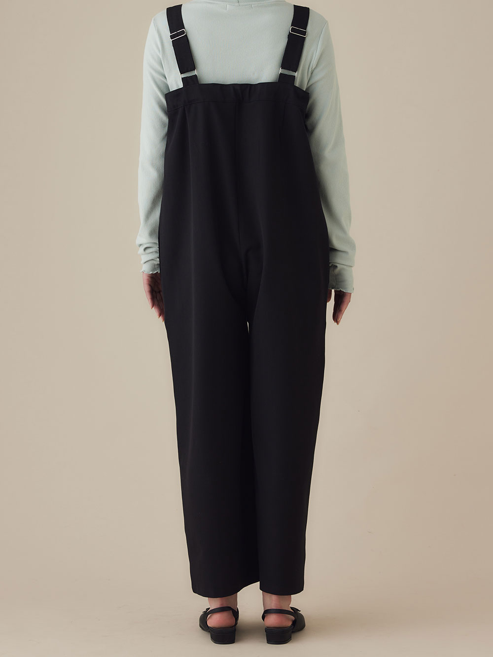 マタニティ パンツ|Wアジャスター付きオールインワン　マタニティ・授乳服【出産後も長く使える】