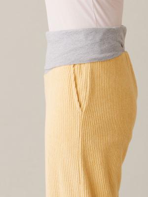 マタニティ パジャマ・ルームウェア|綿混パイルリブシャツ&パンツパジャマ　マタニティ・産後授乳パジャマ【出産後も長く使える】