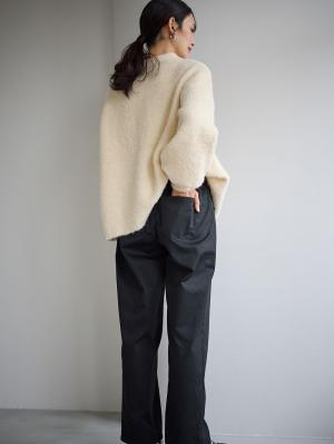 マタニティ トップス|ブークレーニット　マタニティ・授乳服【出産後も長く使える】|オフ