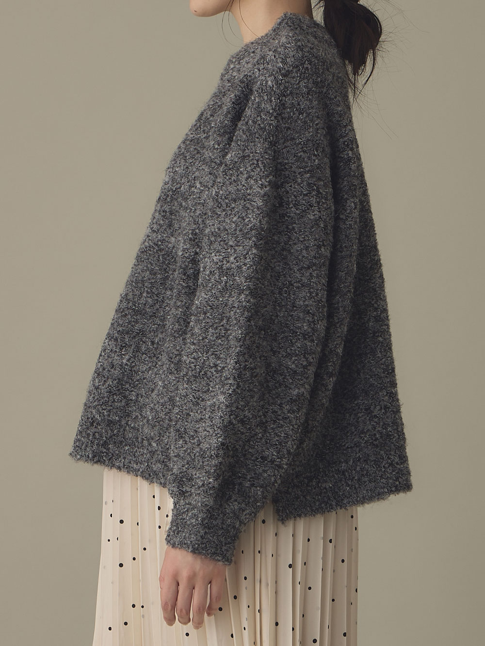 マタニティ トップス|ブークレーニット　マタニティ・授乳服【出産後も長く使える】