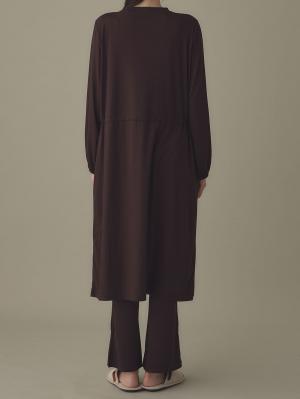 マタニティ パジャマ・ルームウェア|しっとり感触ウエスト切替ワンピース＆産後も使えるパンツパジャマ　マタニティ・授乳パジャマ【出産後も長く使える】