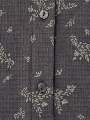 マタニティ パジャマ・ルームウェア|ワッフルフェイス裏起毛花柄ネグリジェ　マタニティ・産後授乳服【出産後も長く使える】Rosemadame（ローズマダム）