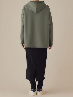 マタニティ ワンピース|プルパーカー×リブスカートドッキングワンピース マタニティ・産後授乳服【出産後も長く使える】Rosemadame(ローズマダム)