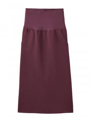 マタニティ スカート|ダンボールナロースカート　マタニティ・産後【出産後も長く使える】Rosemadame（ローズマダム）|ボルドー