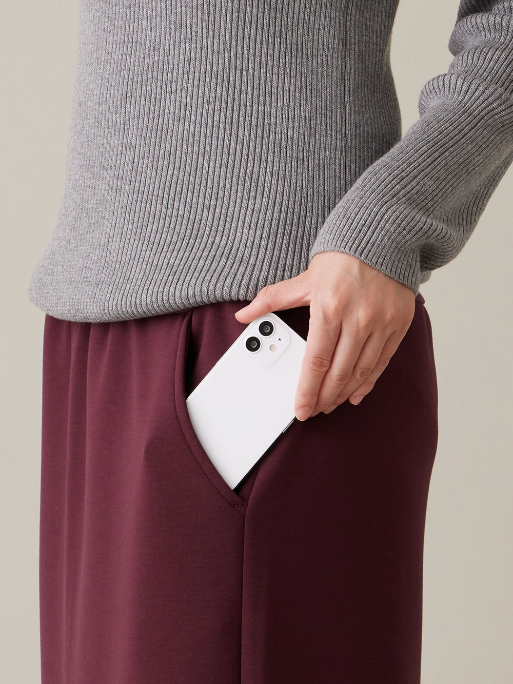 マタニティ スカート|ダンボールナロースカート　マタニティ・産後【出産後も長く使える】Rosemadame（ローズマダム）
