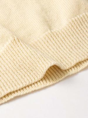 マタニティ トップス|ニットジャガードチュニック　マタニティ・産後授乳服【出産後も長く使える】Rosemadame（ローズマダム）