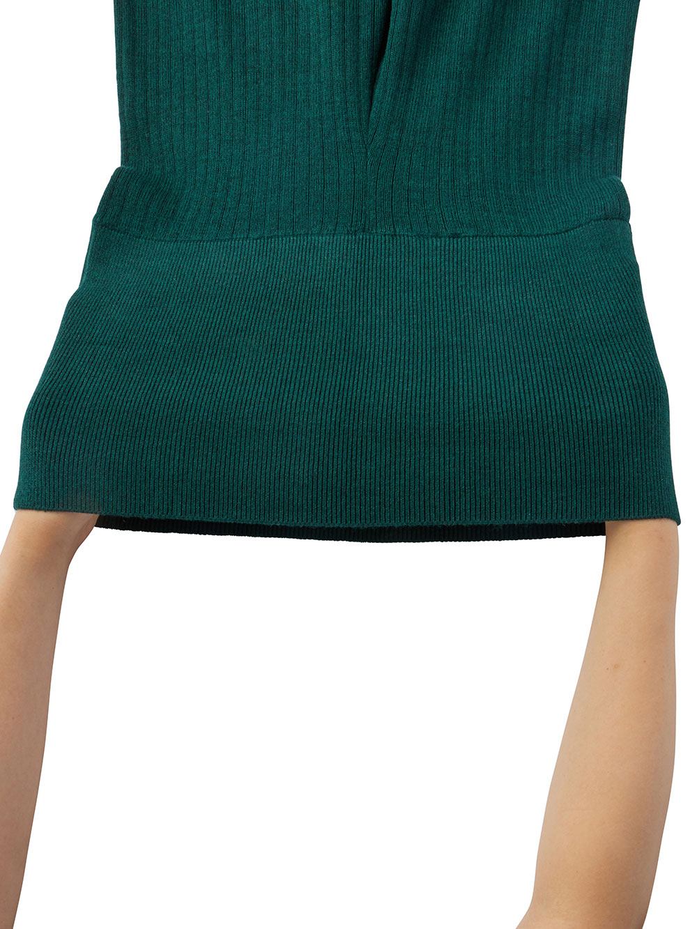 マタニティ パンツ|リブニットワイドパンツ　マタニティ・産後【出産後も長く使える】Rosemadame（ローズマダム）