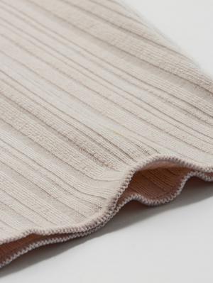 マタニティ トップス|【あったか～い。冬支度セール対象】ニットカルゼ×テレコ起毛ペプラムキャミトップス　マタニティ・産後授乳服【出産後も長く使える】Rosemadame（ローズマダム）