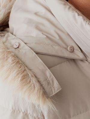 マタニティ アウター(コート)・ママコート|マットタフタ ダウンママコート マタニティ・産後授乳服【出産後も長く使える】Rosemadame(ローズマダム)