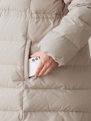 マタニティ アウター(コート)・ママコート|マットタフタ ダウンママコート マタニティ・産後授乳服【出産後も長く使える】Rosemadame(ローズマダム)