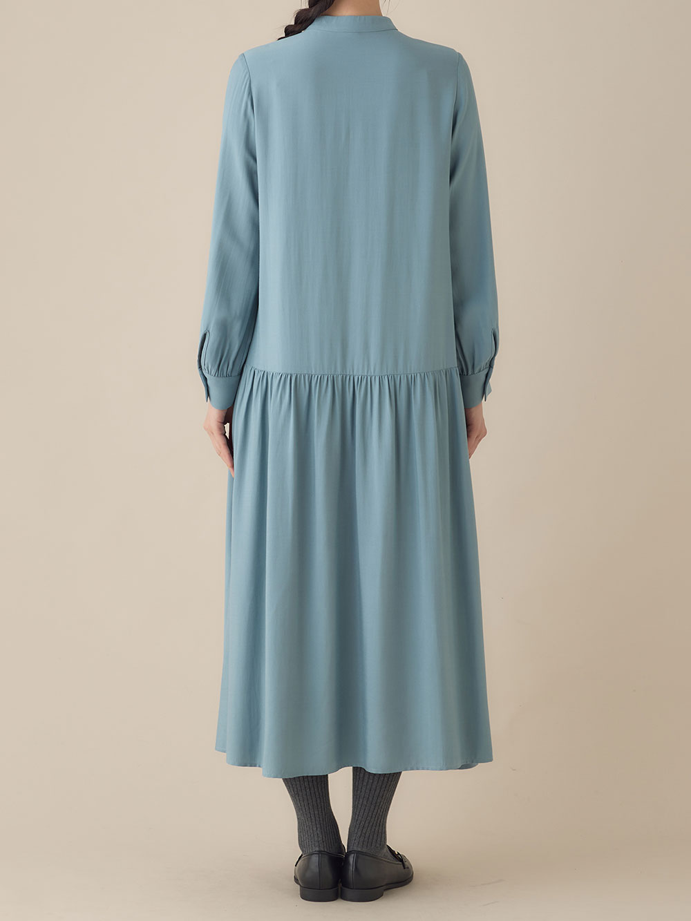 マタニティ ワンピース|ローウエストワンピース　マタニティ・産後授乳服【出産後も長く使える】