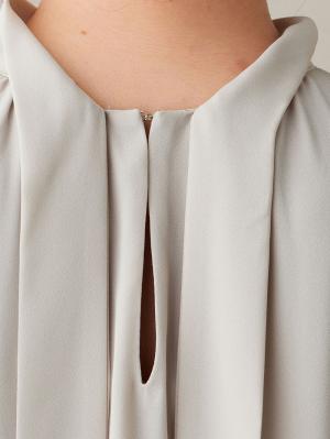 マタニティ ワンピース|シフォンロングワンピース　マタニティ・産後授乳服【出産後も長く使える】