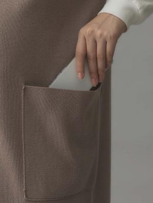 マタニティ ワンピース|スムーストップス×ニットジャンドレアンサンブル　マタニティ・産後授乳服【出産後も長く使える】Rosemadame（ローズマダム）