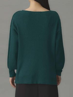 マタニティ トップス|リブニットトップス（授乳らくちんタブ付き）マタニティ・産後授乳服【出産後も長く使える】Rosemadame（ローズマダム）