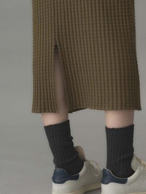 マタニティ スカート|ぽこぽこニットスカート　マタニティ・産後【出産後も長く使える】Rosemadame（ローズマダム）