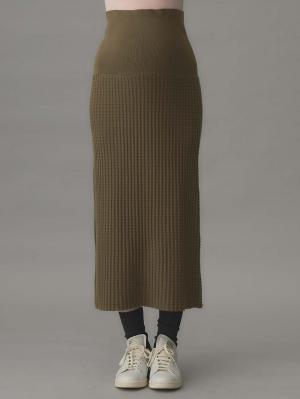 マタニティ スカート|ぽこぽこニットスカート　マタニティ・産後【出産後も長く使える】Rosemadame（ローズマダム）