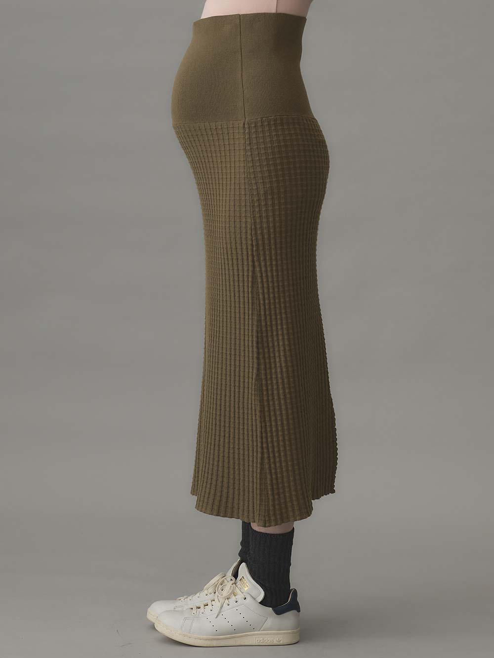 マタニティ スカート|ぽこぽこニットスカート　マタニティ・産後【出産後も長く使える】Rosemadame（ローズマダム）