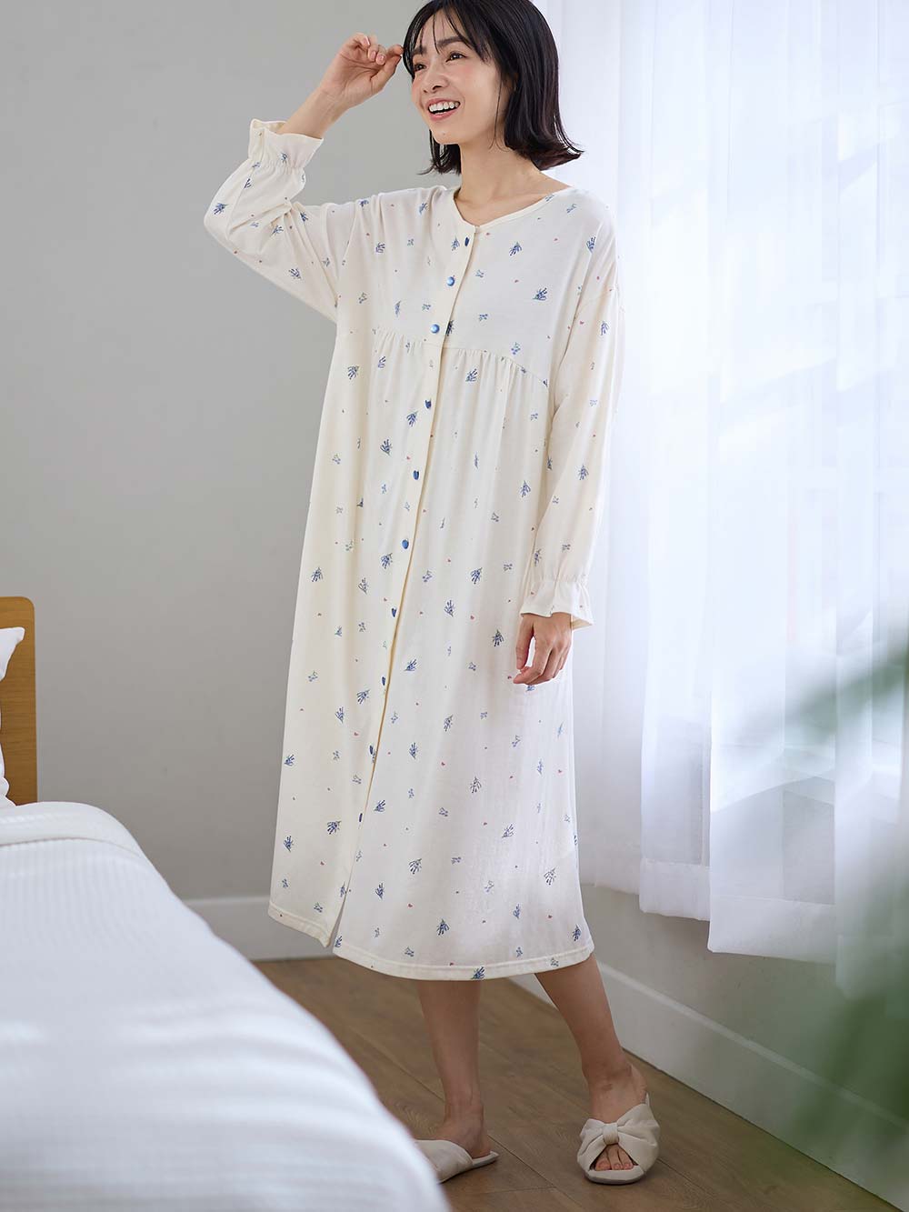 マタニティパジャマ　３枚セット　入院準備　コトリ　ロペピクニック　夏出産 マタニティパジャマ 3枚セット 入院準備 コトリ ロペピクニック
